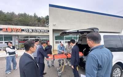 여수시, 전국 최초 와상장애인 콜택시로 교통복지 실현 앞장
