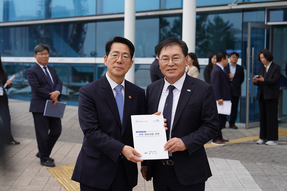 여수시, 해수부 장관 만나 지역 현안 사업 ‘직접 건의’