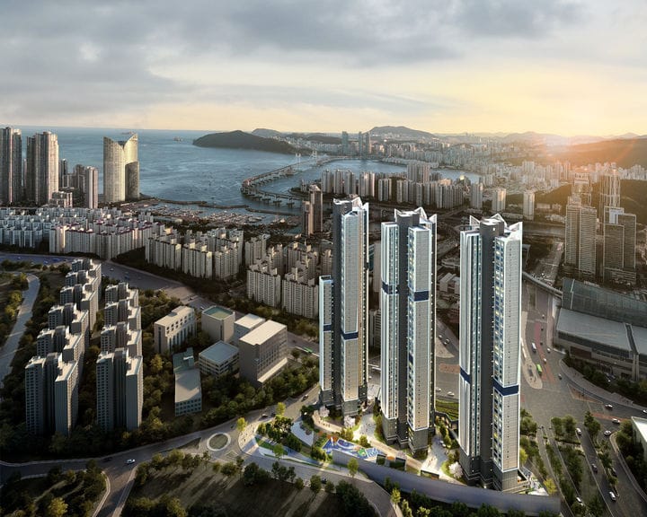 여수 학동 e편한세상 시티 분양