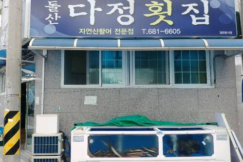여수 돌산다정횟집